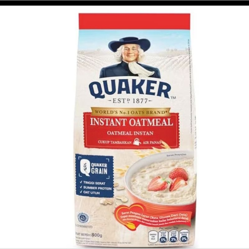 

Quaker outmel siap 800 gram