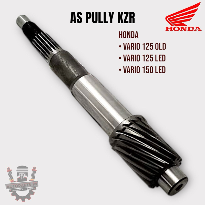 As Pully Belakang Honda Vario 125 150 Led Techno Old Original As Pully KZR