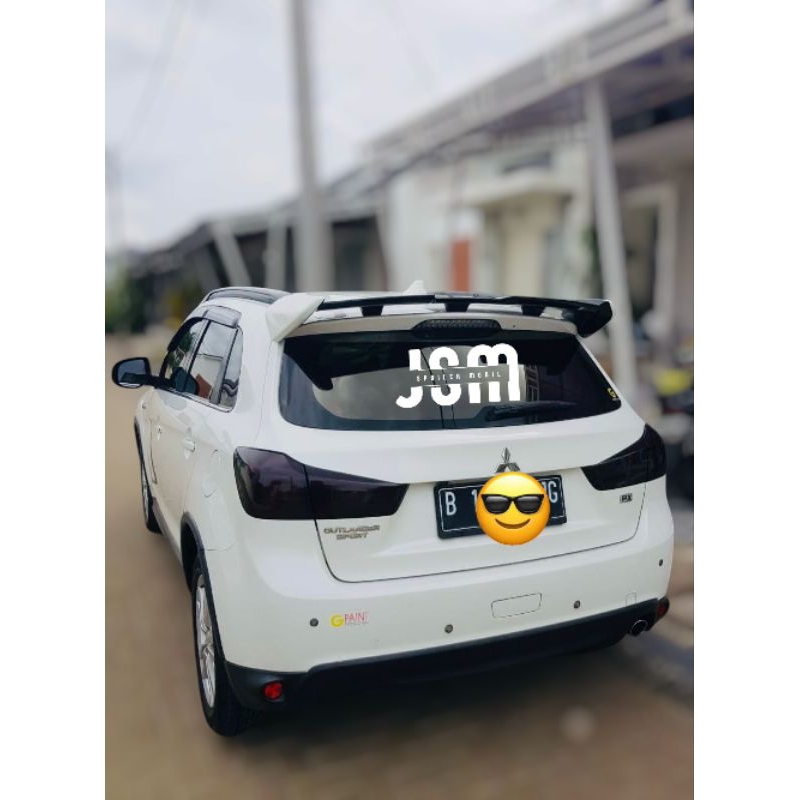 Spoiler Mitsubishi Outlander Model Urbanite Bahan Plastik ABS