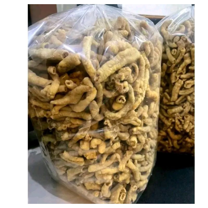 

usus crispy original extra daun jeruk