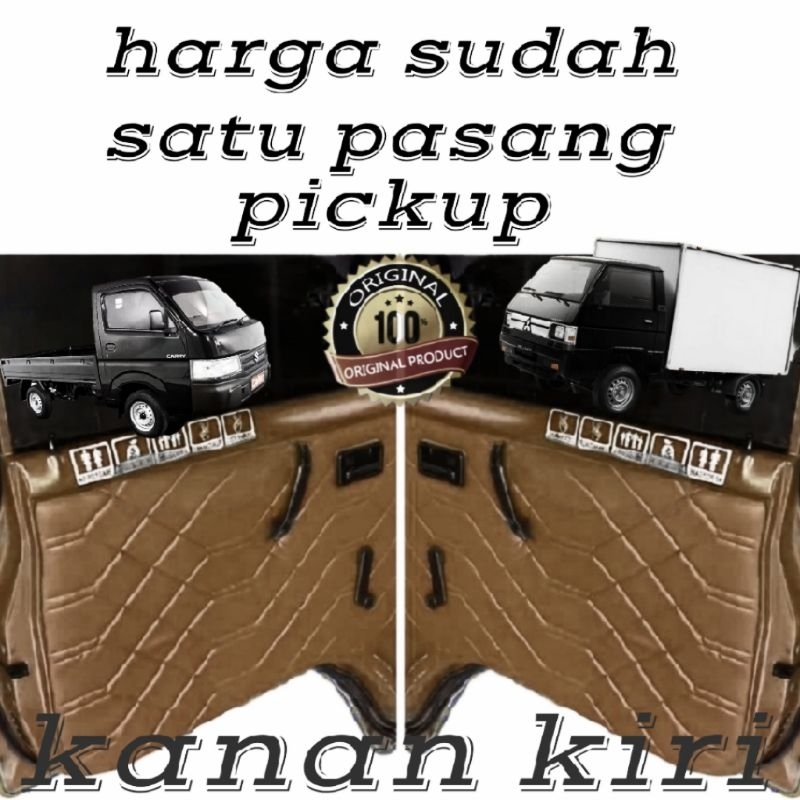 cover doortrim kanan kiri mobil pickup new carry-lapis pintu mobil pickup l300-variasi pintu mobil p
