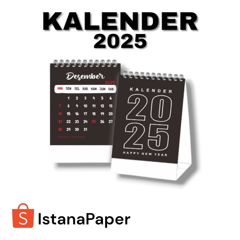 

KALENDER 2025 / KALENDER MINI / KALENDER AESTHETIC / KALENDER DUDUK TERBARU / KALENDER A6 JUMBO