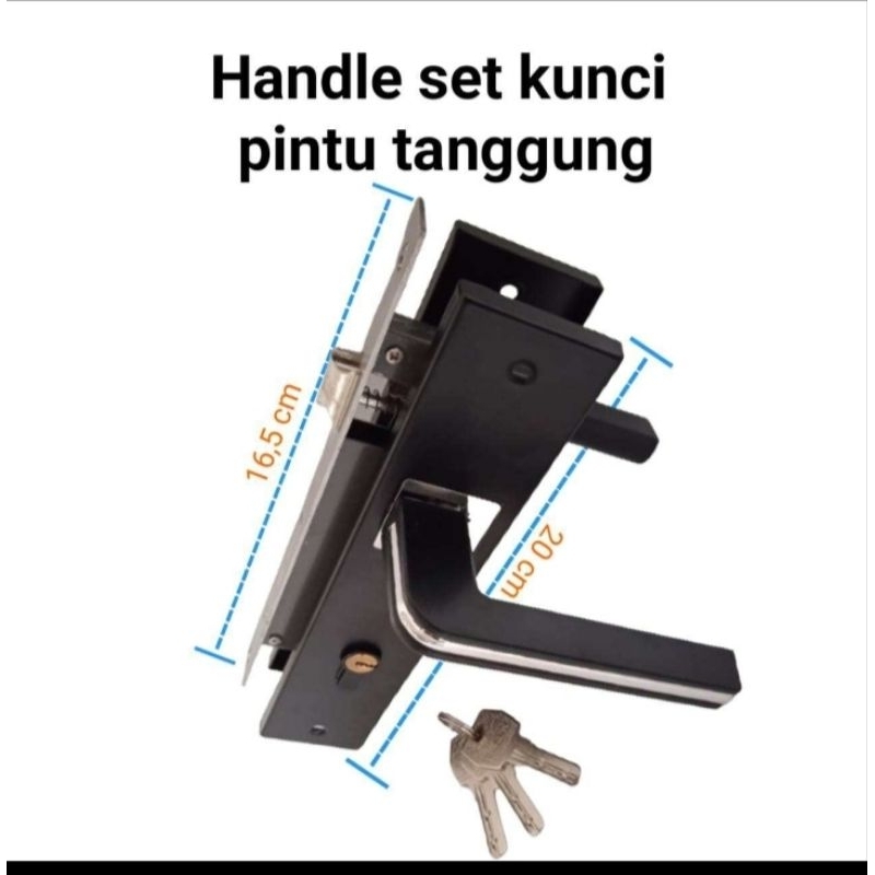 Selot kunci heandel pintu rumah slot kunci pintu tanggung dan besar