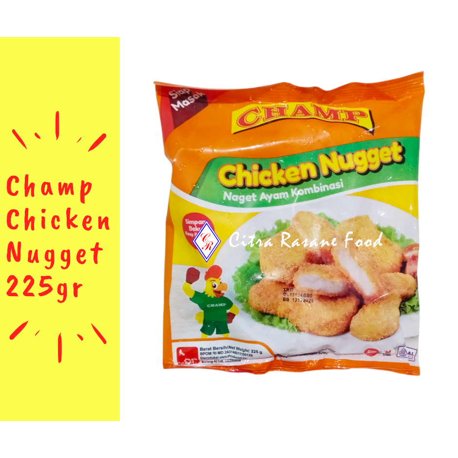 

Champ Chicken Nugget / Naget Ayam 225gr