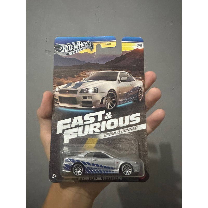 Hotwheels FNF R34 Brian O’Conner