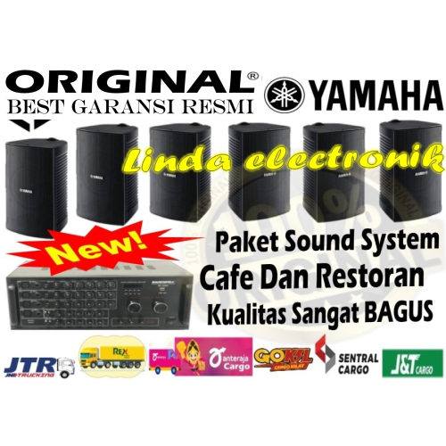 paket sound system cafe restoran yamaha vs6 6bh hardwell rv3000