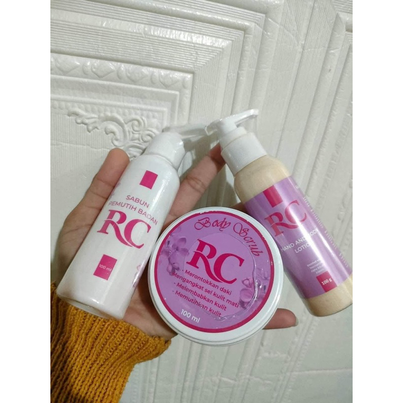 Hbrc Paket 3 item uk 100 ml + (free sabun collagen 2pcs )