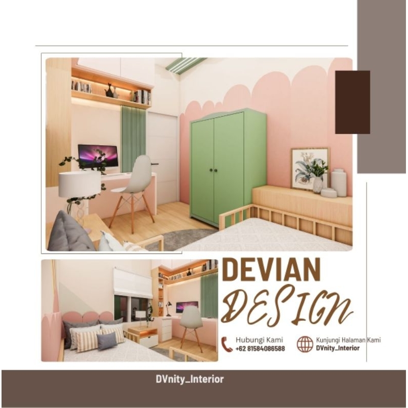 JASA DESAIN INTERIOR KAMAR TIDUR
