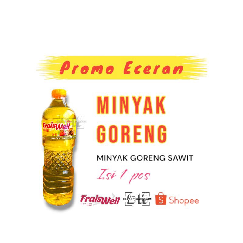 

Fraiswell Minyak Goreng Sawit Kemasan Botol