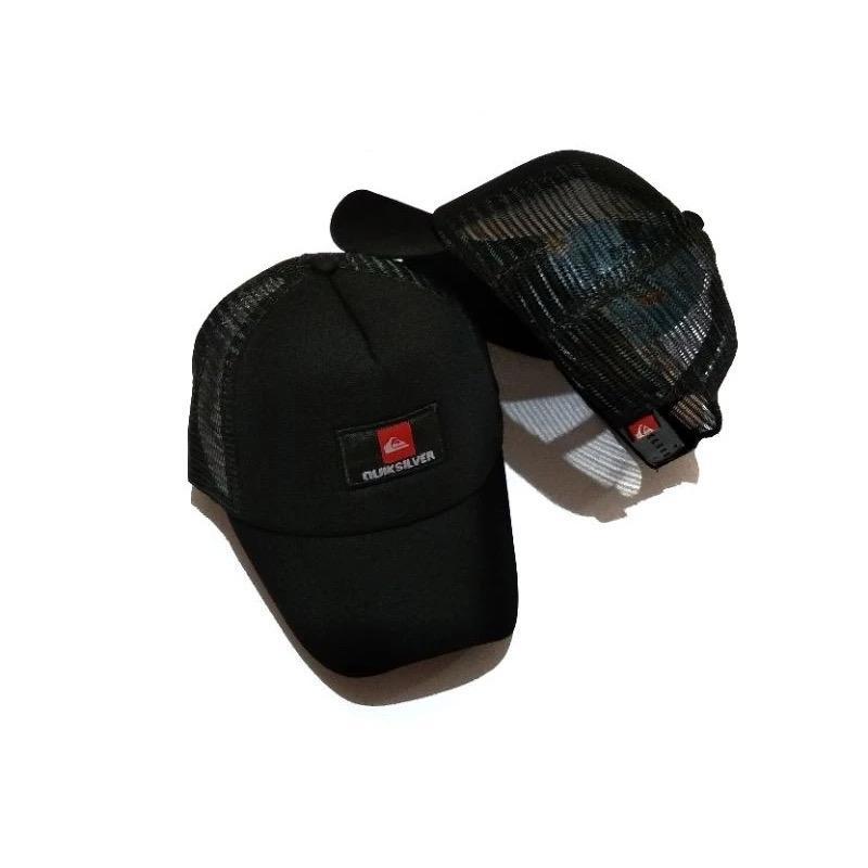 Topi Jaring / Trucker Quiksilver Baseball Jaring Pria Wanita Premium