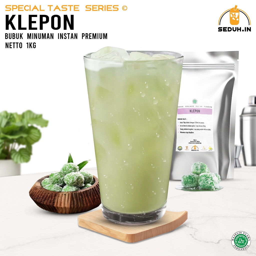 

KLEPON GULA AREN 1KG / BUBUK MINUMAN PREMIUM