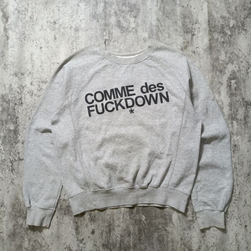 Comme Des FuckDown Ssur Crewneck Streetwear