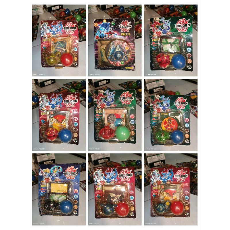 BAKUGAN BATTLE BRAWLERS - REPLIKA BAKUGAN BULOON BATTLE BRAWLERS