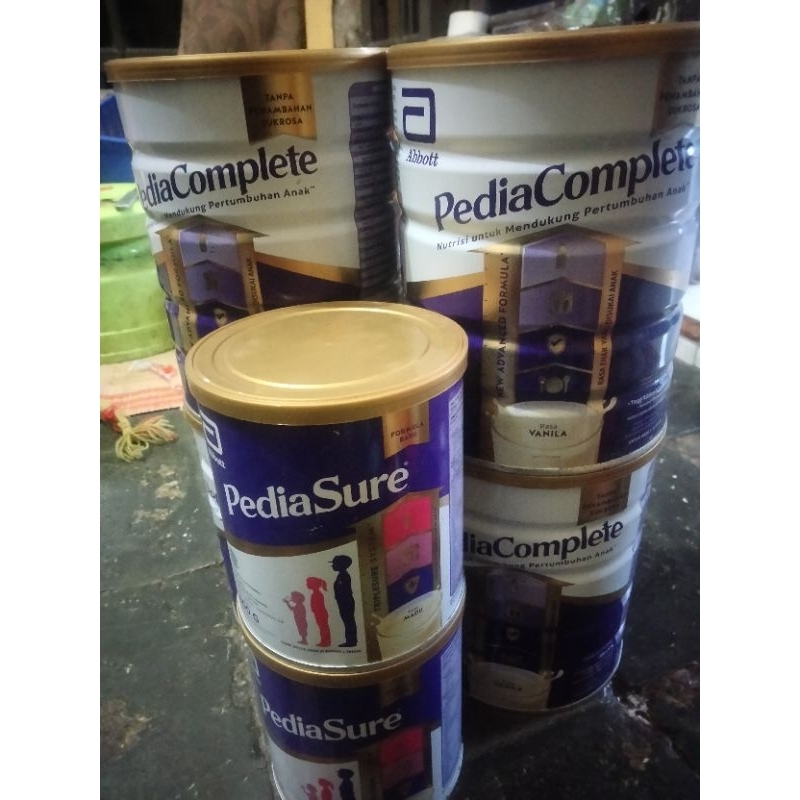 

pediasure 400gr/pediacomplete 850gr / hanya kaleng saja