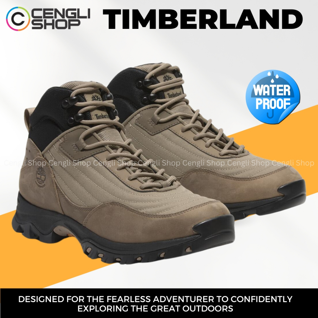 SEPATU BOOT PRIA TIMBERLAND ORIGINAL CASUAL KULIT ASLI BRANDED TM07