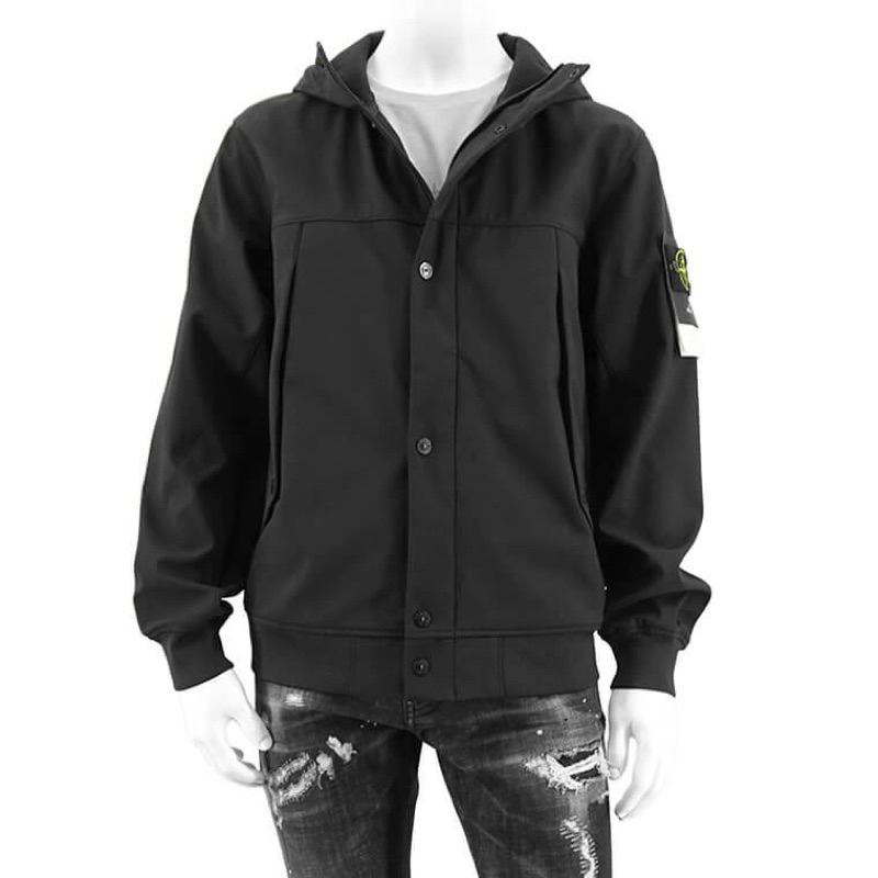 STONE ISLAND SOFT SHELL-R e-dye TECHNOLOGY RECYCLED POLYESTER