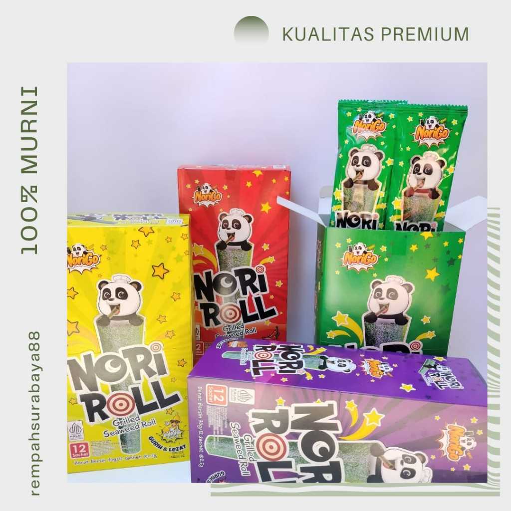 

[PAKET 10 DUS] NORI ROLL LEBIH HEMAT