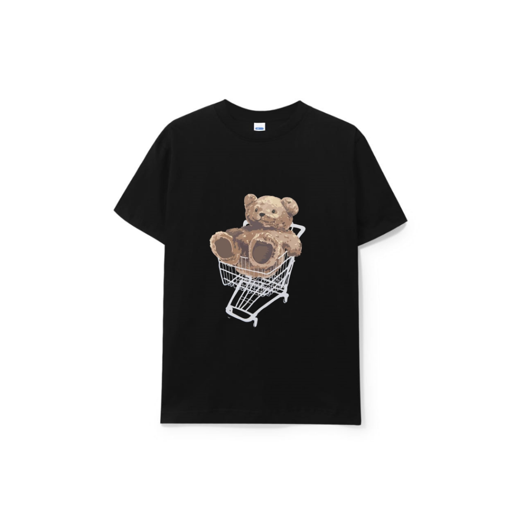 KAOS T-SHIRT BEAR PRIA WANITA UNISEX
