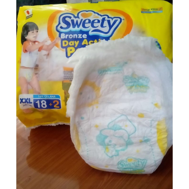 popok non kemasan sweety size XXL isi 10pc