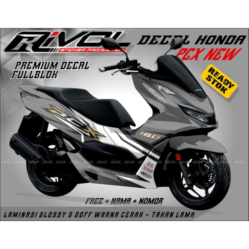 Decal PCX Full Body Stiker PCX Full Body Full Blok Dekal PCX 150 Decal PCX 160 premium motif