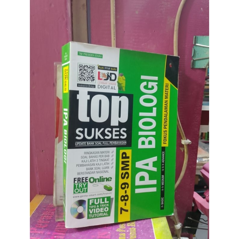Top Sukses IPA BIOLOGI SMP 7,8,9