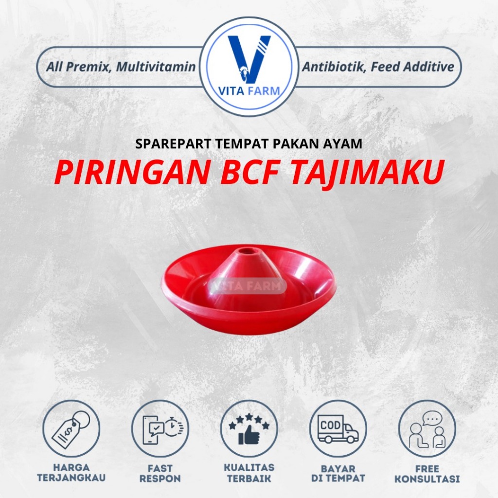 Piringan BCF Baby Chick Feeder murah Tempat Pakan Ayam