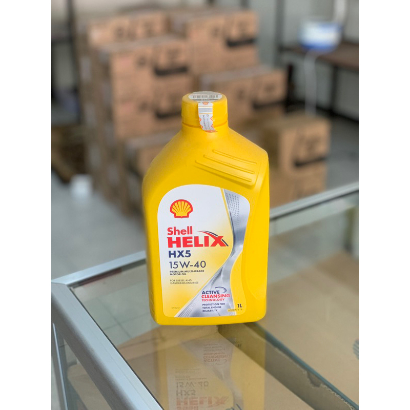Oli Mesin Shell Helix HX5 Original 1L oli mesin shell shel sell helix helic hx5 original 1L