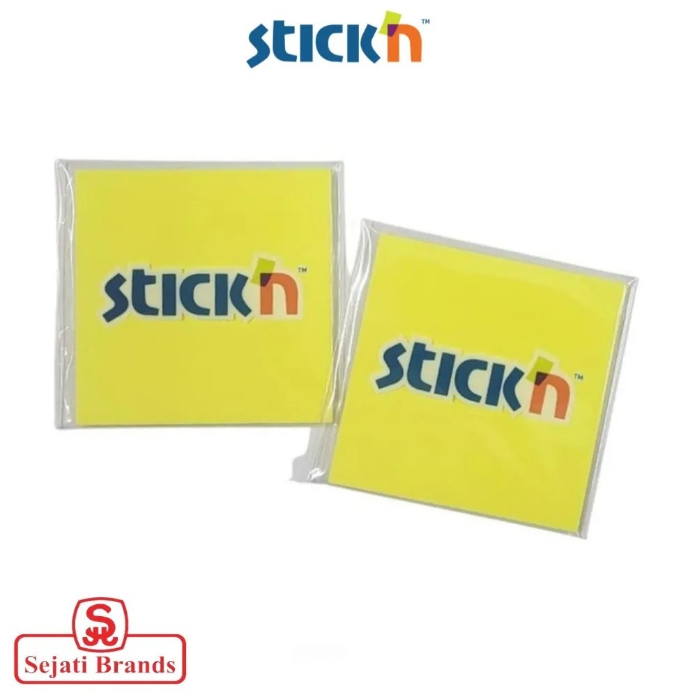 

Stick'n Regular Stiky Notes 21133E Neon Notes Lemon 30lbr