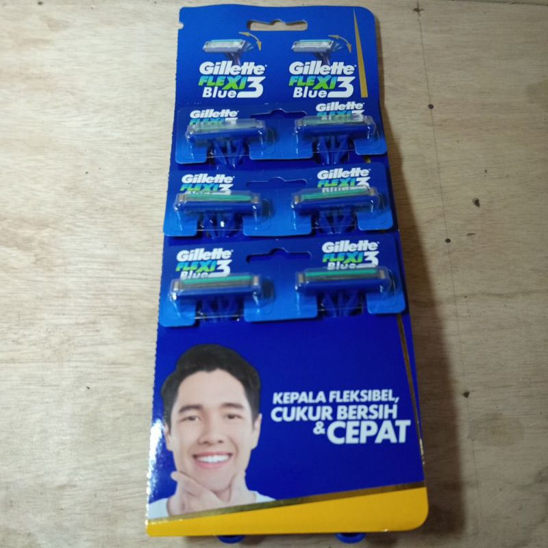 gillette blue 3 flexi