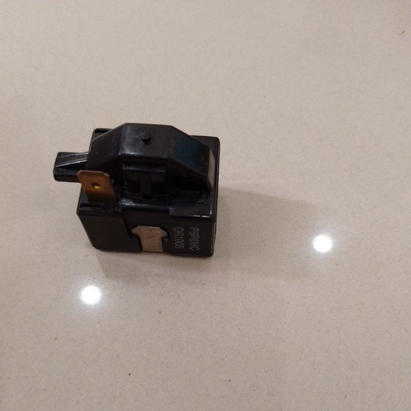 RELAY PTC COMPRESSOR KULKAS PIN 1 KIRI ORIGINAL LG