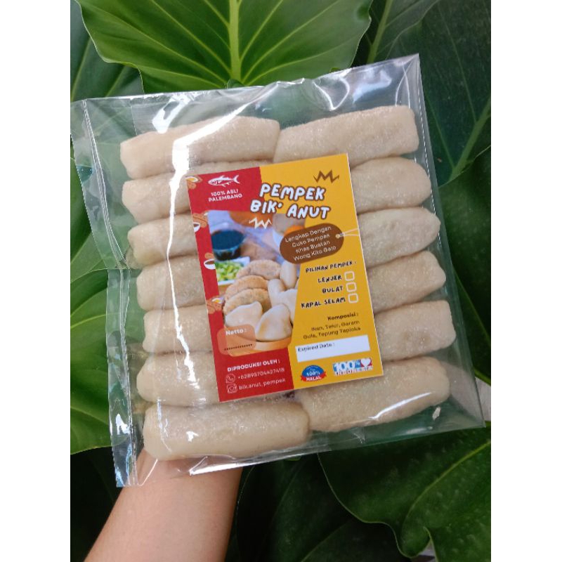 

PEMPEK PALEMBANG LENJER MINI | Kemasan 500 Gram