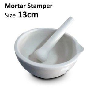 Mortar Stamper Alat Penumbuk Obat OneMed