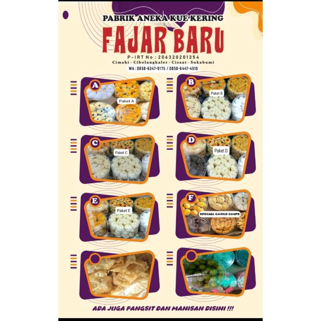 

Paket kue kering lebaran / paket kue lebaran