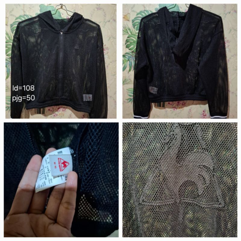 preloved jaket cewek preloved jaket olahraga wanita preloved jaket jaring preloved jaket lecoq sport
