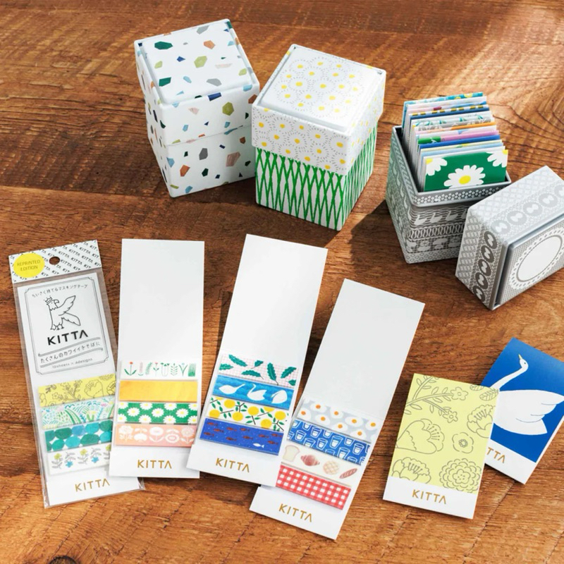 

HITOTOKI Masking Tape (Selotip Bergambar) KITTA KIT058GS Keshiki