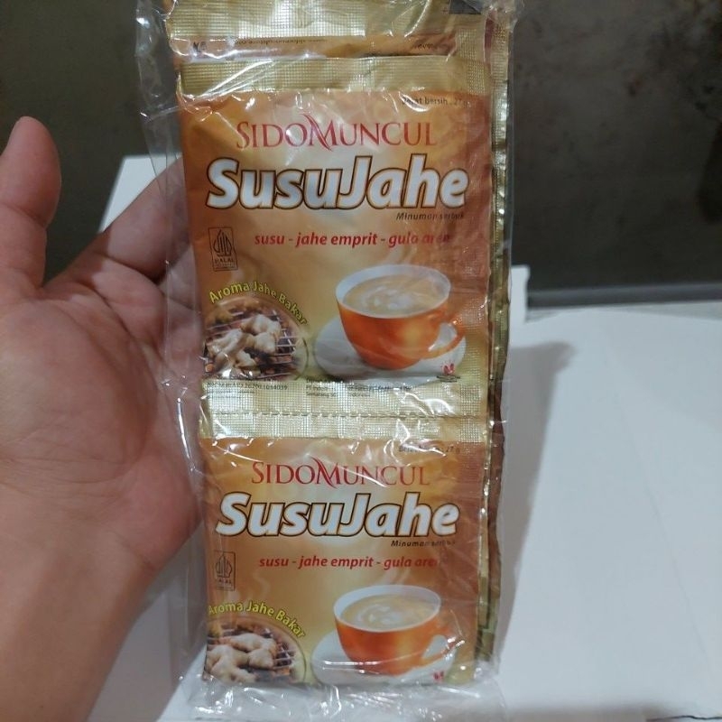 

Susu Jahe Sido Muncul Renceng isi 10 bungkus