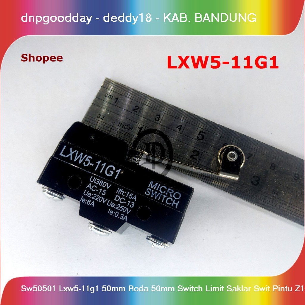 sw50501 lxw5-11g1 50mm roda 50mm switch limit saklar swit pintu z15gw2b