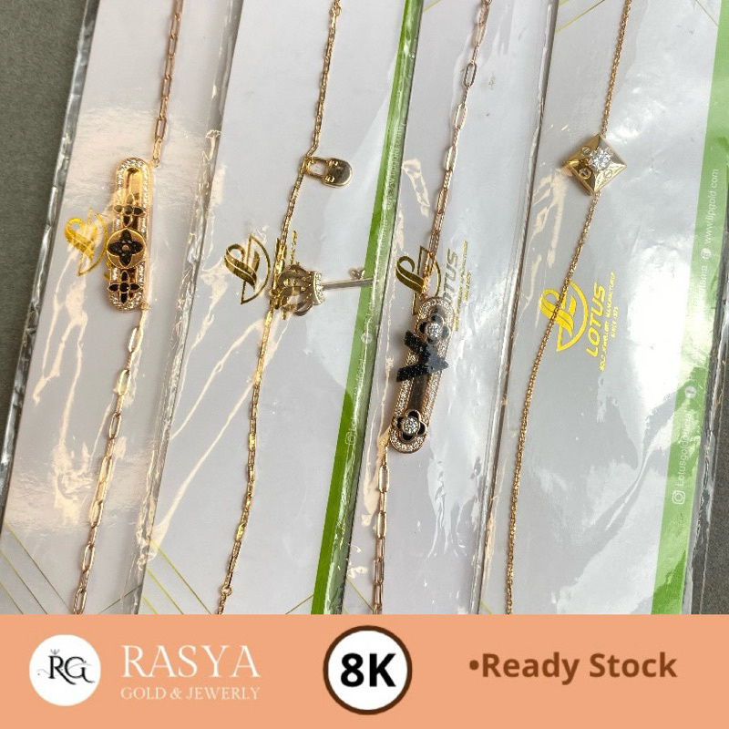 Kalung Emas Dewasa Kadar 375 / 8K Variasi Mainan Kalung