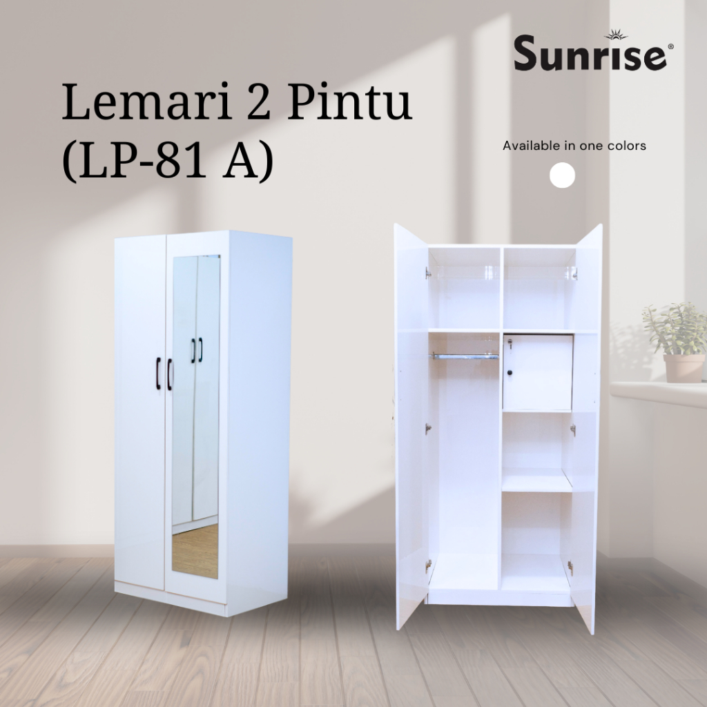 Sunrise Lemari 2 Pintu UPVC