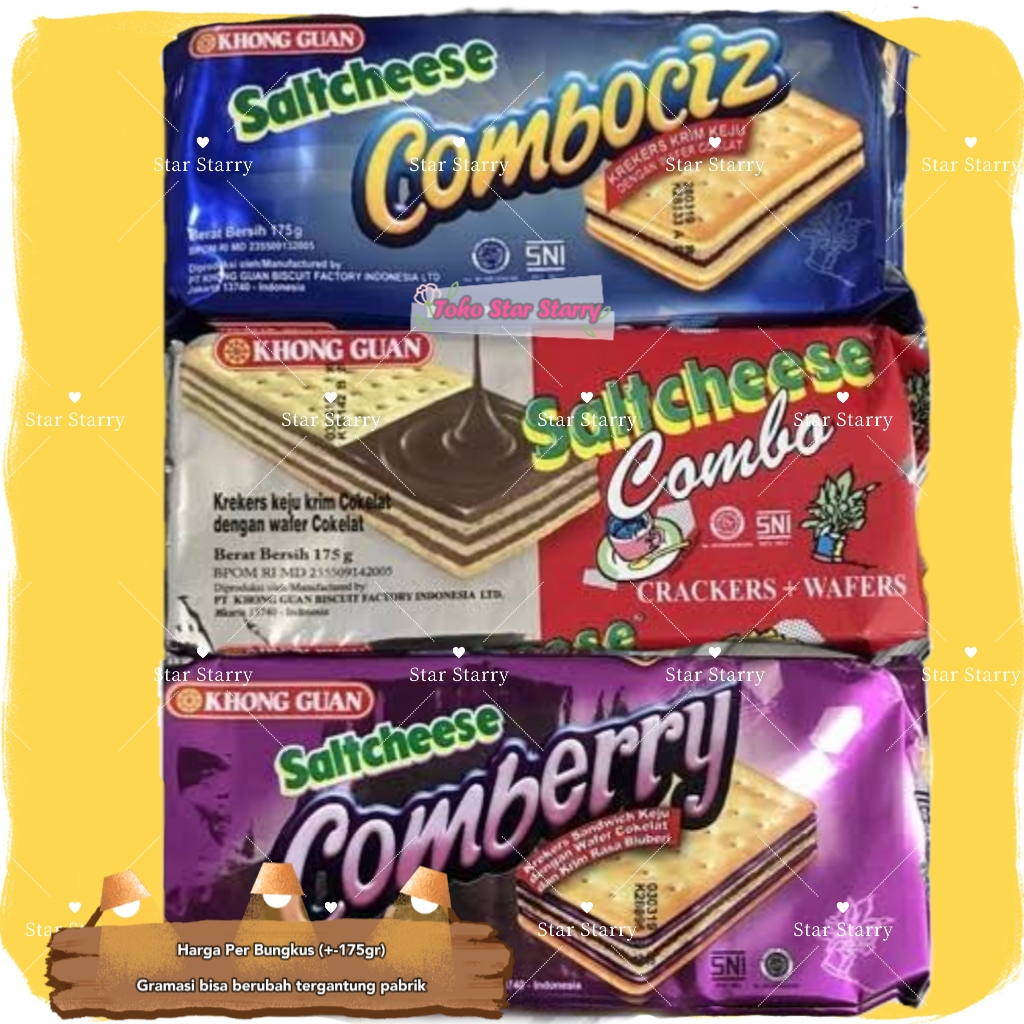 

[Per Bungkus] Saltcheese combo 175gr Snack Viral Halal BPOM Halal MUI Nissin