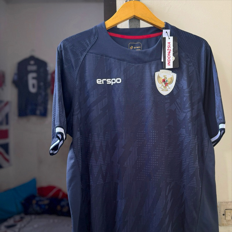 jersey kiper timnas navy bnwt player issue