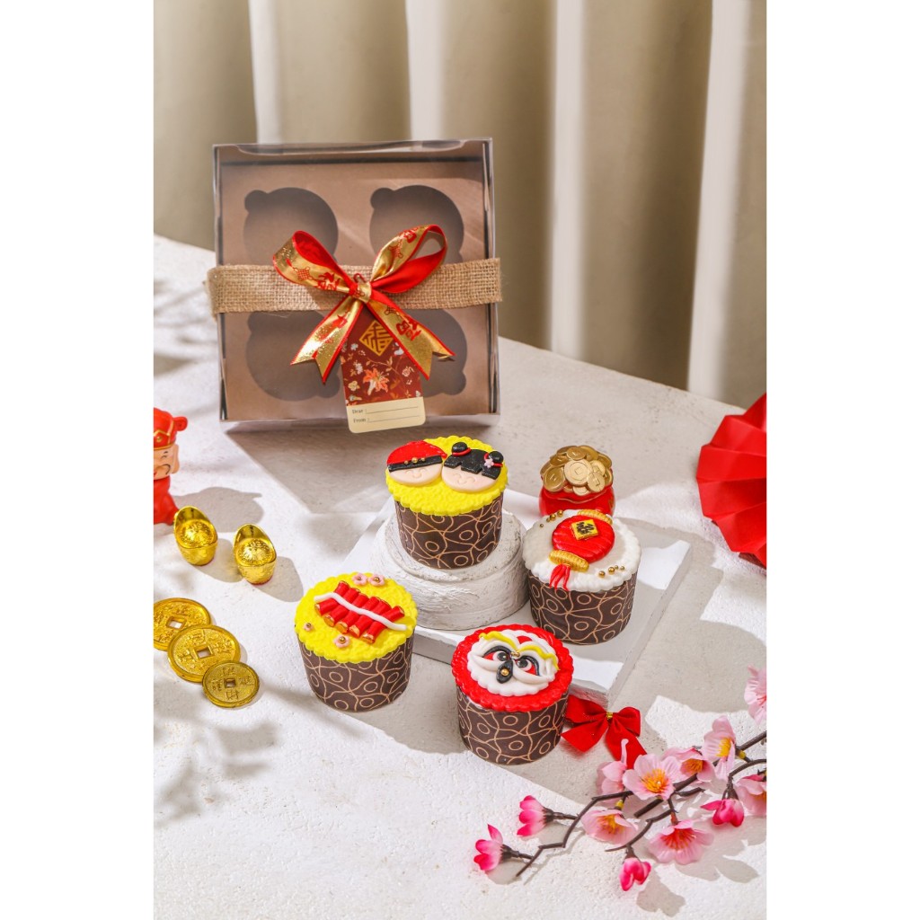 

CNY2025/Cupcake Spesial CNY Isi 4/Kue Imlek/Imlek/Hampers/Parcel