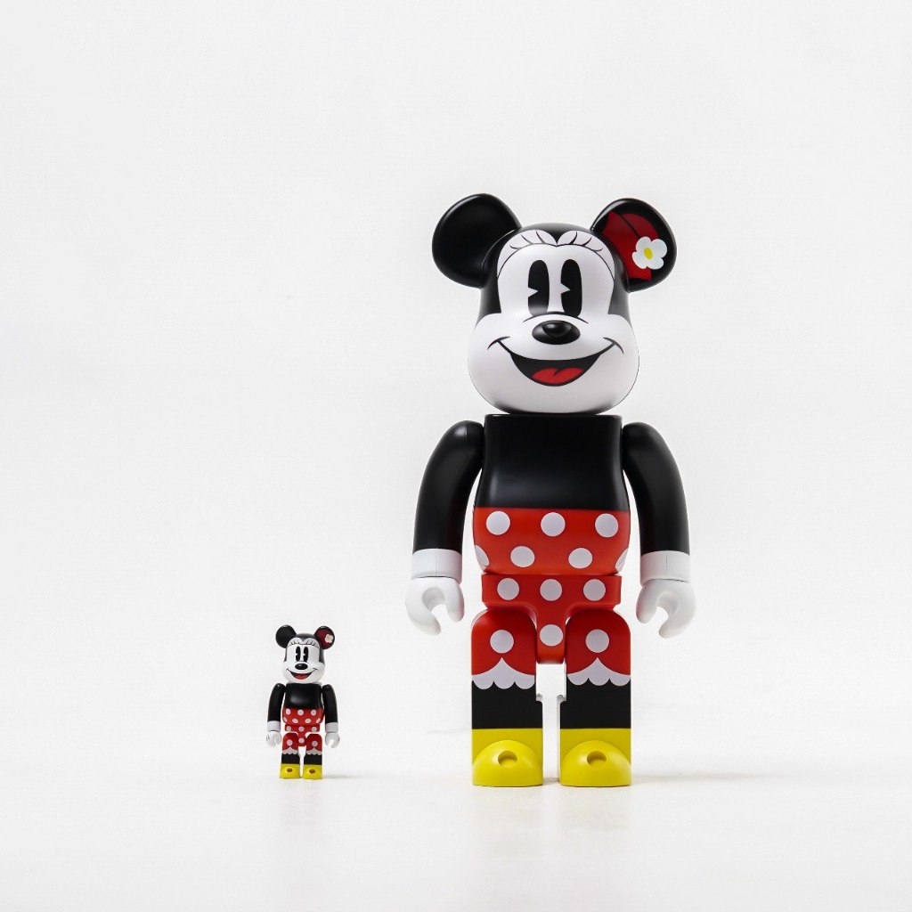 BEARBRICK MINNIE MOUSE 100% ORIGINAL