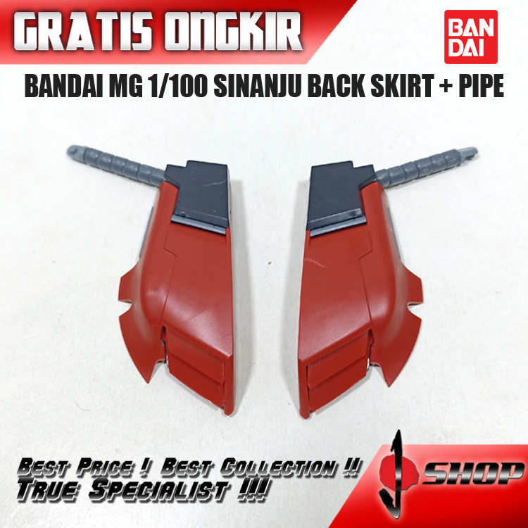BANDAI MG 1/100 SINANJU BACK SKIRT + PIPE MG1511