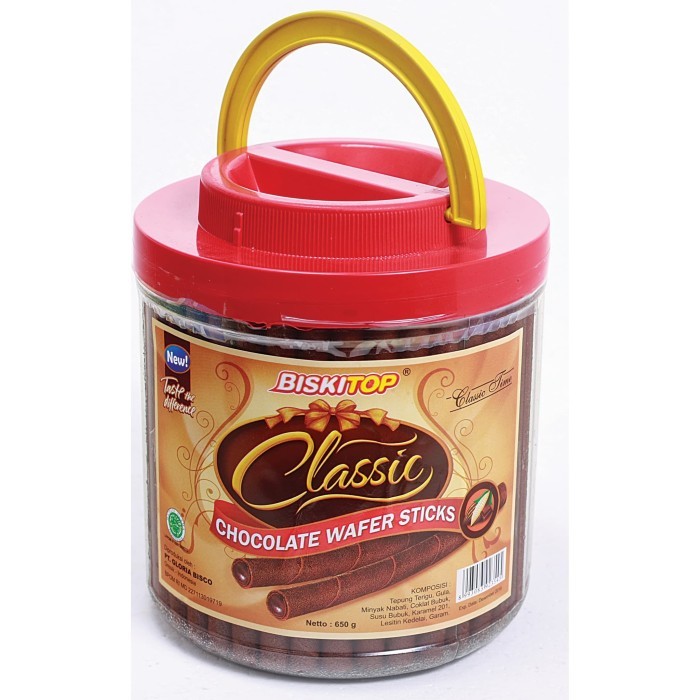 

BISKITOP CLASSIC CHOCO WAFER STIK 500GR