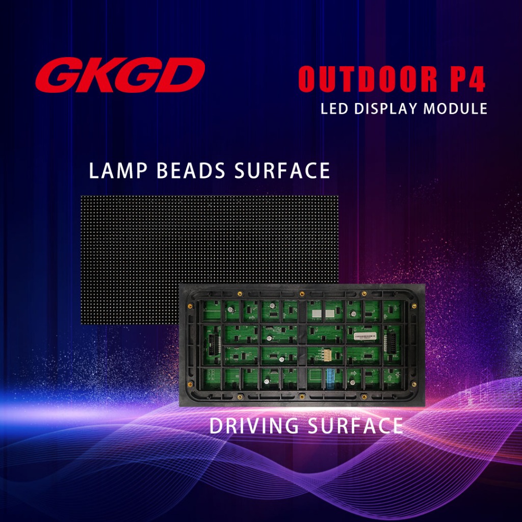 led videotron module P4 outdoor full color high Quality