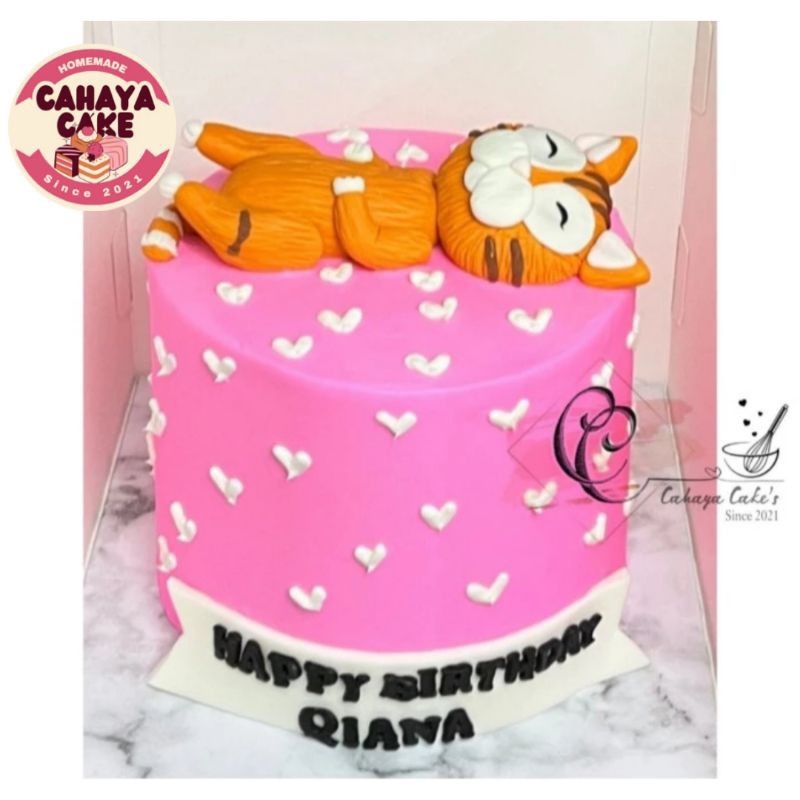 

Kue Ulang Tahun Karakter Kucing / Kitty Cake / Cat Cake Custom