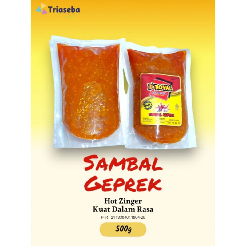 

sambalGeprekHotZinger500gr