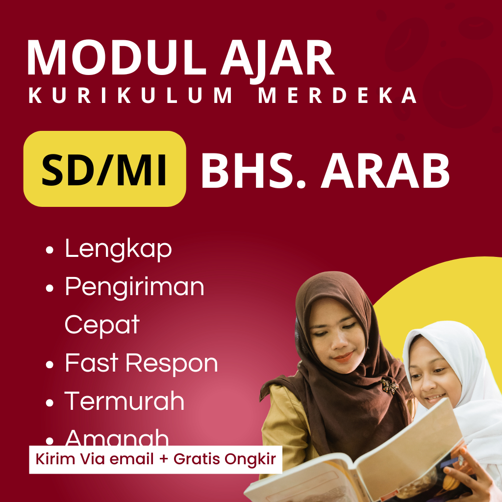 

MUDUL AJAR BAHASA ARAB KELAS 6 MI KURIKULUM MERDEKA