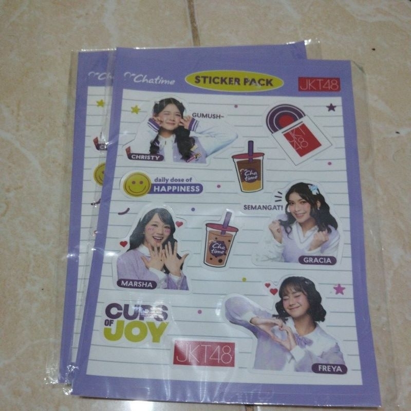 

sticker chatime jkt48